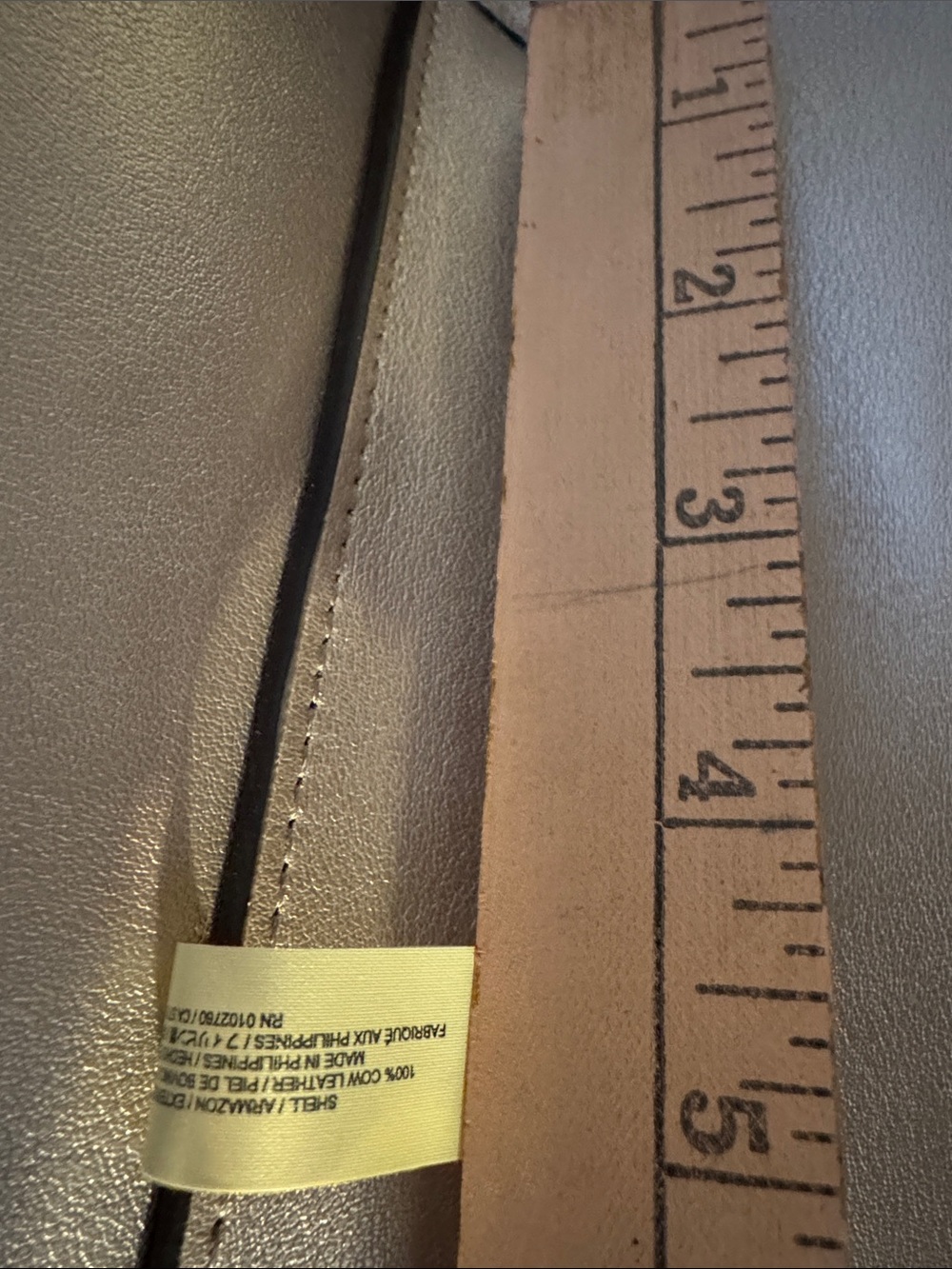kate spade pale pink scallop-edge leather tote - Picture 12 of 13